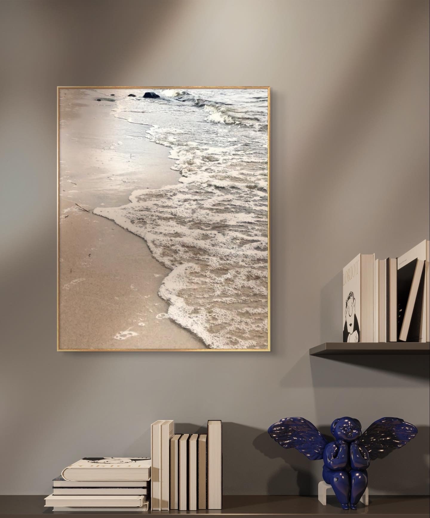 Shore - Museum-Quality Matte Paper Wooden Framed Poster