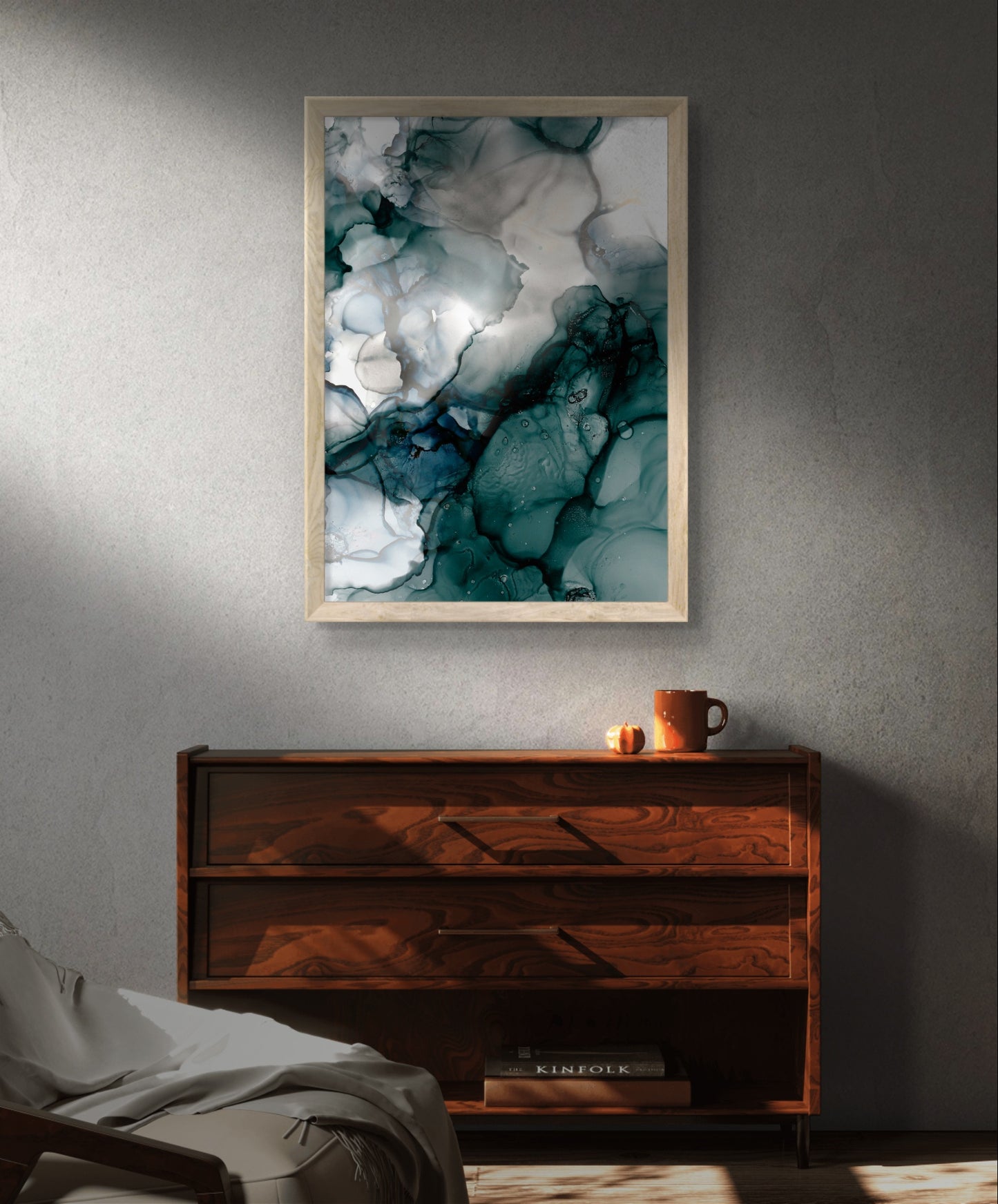 Morning In The Garden Poster